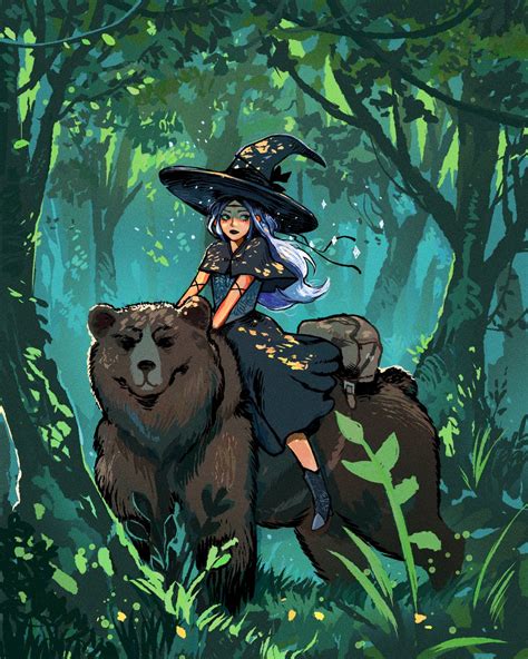 bear witch art|More.